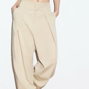 Zara Classic Cream Women's Trousers